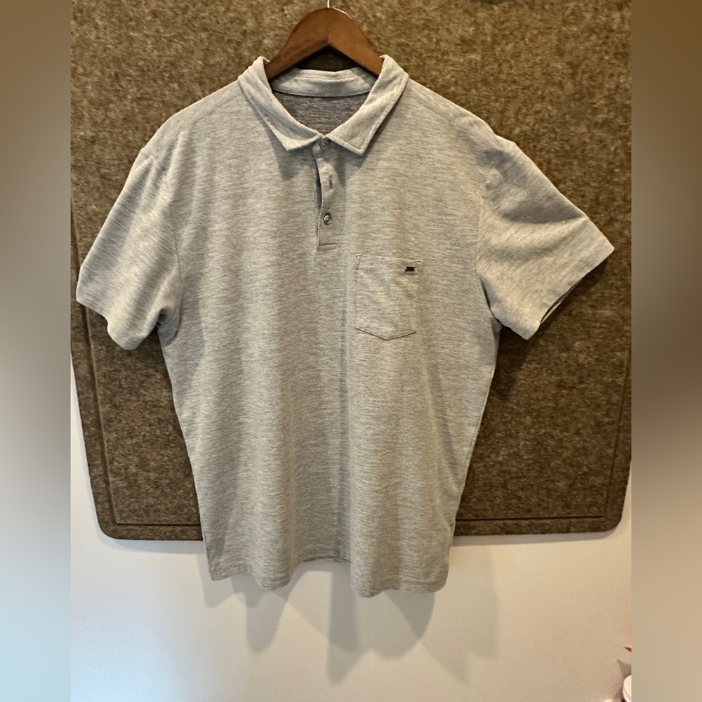 VUORI Gray Polo Shirt - XL